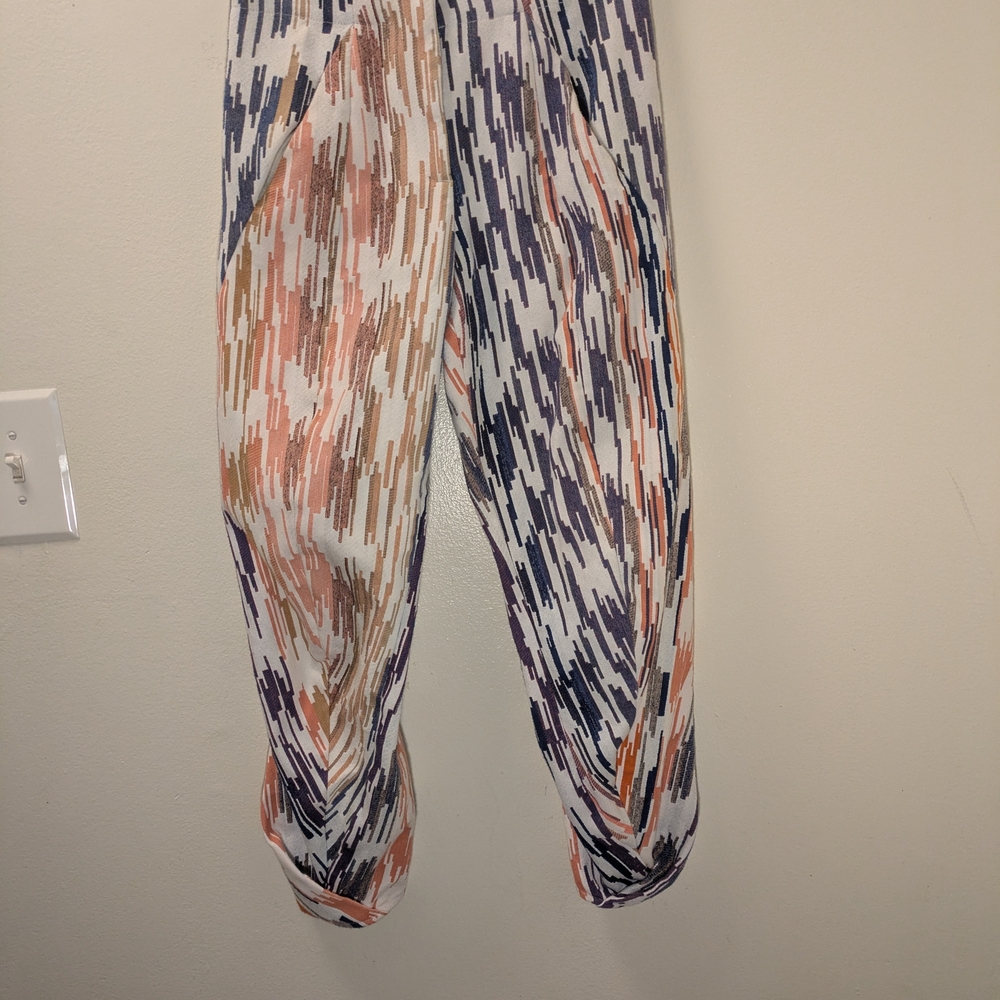 Stylish Multicolor Patterned Capris - image 3